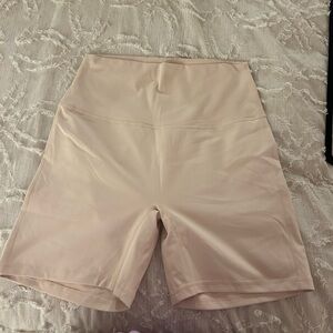 TSL Collection Women's Beige Biker Shorts- Like New